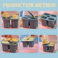 thumbnail image 5 of WZXPWT Food Grade Popsicle Molds, Homemade Ice Cream and Cheese Stick Mold, 4-Grid Plastic Freezer Tray with Lid, Easy-Release and Family-Friendly Summer Treat Maker, 5 of 6
