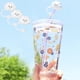 thumbnail image 4 of 4Pcs 10mm Cloud Straw Covers Straw Tip Cap Silicone straw tips cover Reusable Straws Cloud shape straw Protector, 4 of 5
