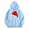 thumbnail image 3 of VBARHMQRT Men Zip up Hoodie Men's Expl Osive Christmas Collection Hooded Sport Sweatshirt, 3 of 6