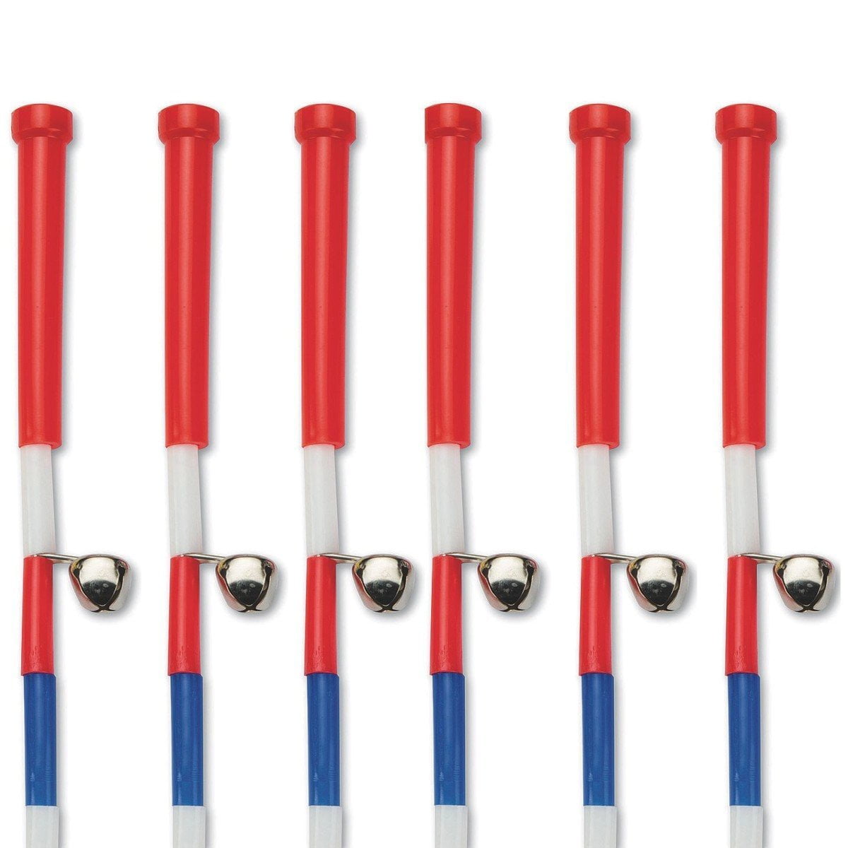 Jingle Bell Jump Ropes, 16' (set of 6), Simply attach the included 3/4
