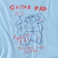 thumbnail image 2 of Steven Universe Guitar Dad Women's T Shirt, Light Blue, Small, 2 of 6