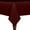 Terracotta, variant on Ultimate Textile Polyester Linen 45-Inch Square Tablecloth - 1 Pack - Ruby Red