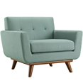 thumbnail image 1 of Hawthorne Collections Chaise d'Appoint Rembourrée en Laguna, 1 of 5