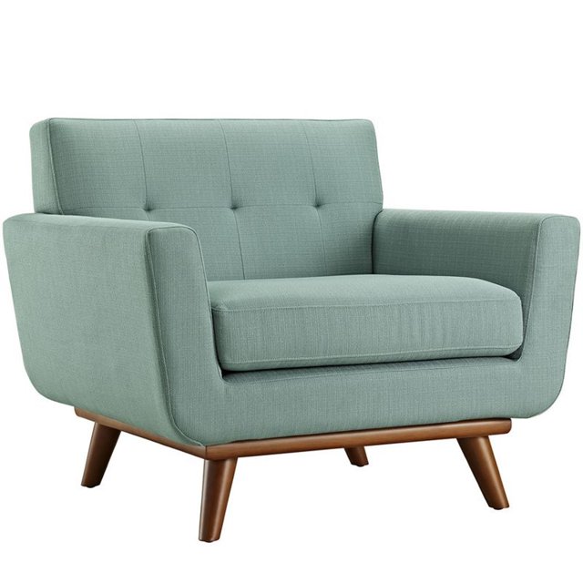 Hawthorne Collections Chaise d'Appoint Rembourrée en Laguna