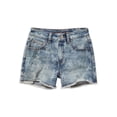 thumbnail image 4 of Justice Girls Mini Mom Butterfly Denim Shorts, Sizes 6-14, Slim & Plus, 4 of 5