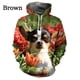 thumbnail image 2 of Nueva moda Animal perro chihuahua 3D gráfico sudaderas con capucha hombres señoras Casual suéteres sudadera con capucha ropa de calle tops de gran tamaño ropa para hombres, 2 of 4