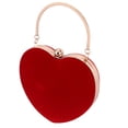 thumbnail image 6 of Party Clutch Purse Cute Heart Shaped Women Handbag Evening Bags, 6 of 6