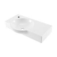 thumbnail image 4 of Chateau 30" Left Side Faucet Wall-Mount Bathroom Sink, 4 of 10