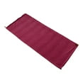 thumbnail image 2 of Soft Fleece Sleeping Bag Liner Cushion Thermal Sleeping Sack Sheet Warm Emergency Camping Blanket for Hotel Hiking Fishing Picnic Adult Deep Red, 2 of 8