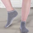thumbnail image 3 of D-GROEE 1 Pair Unisex Non Slip No-Skid Socks with Grips, Polyester Thin Socks Yoga Socks, For Hospital, Yoga, Pilates, Barre, Grippy Ankle Sock, 3 of 8