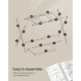 thumbnail image 4 of Juego de 2 Soportes Plegables para Equipaje con Estructura de Acero SONGMICS, 4 of 6