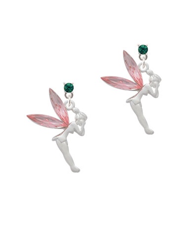 BluePurple Mystical Fairy Wing Earrings