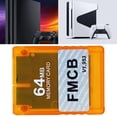 thumbnail image 3 of Estuche Transparente para Tarjeta Memoria FMCB V1.953 para Consola Juegos PS2 (naranja 64 MB), 3 of 9