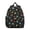Alien and Meteor, variant on Alien UFO White Pattern Backpack for School, Cute School Bag with Adjustable Shoulder Straps and Padded Back, 13.8"x11.4"x6"