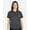 Carbon, variant on North End NE110W Women's Revive Coolcore Polo-Black-2XL