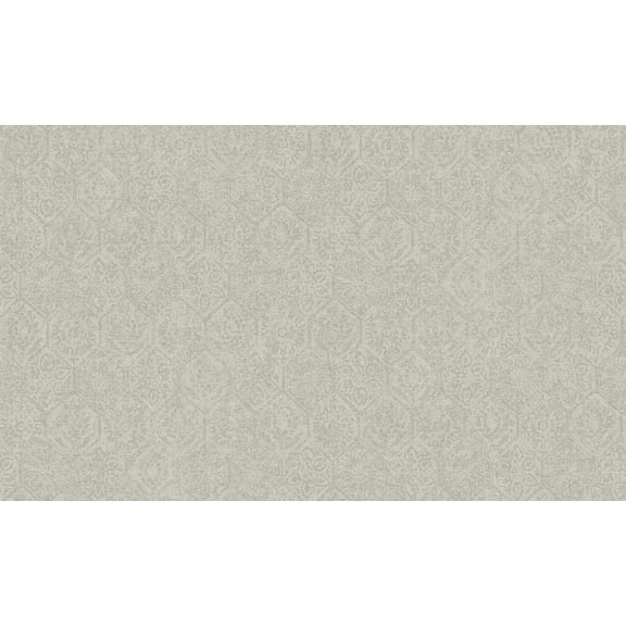 Advantage Edsel Grey Geometric Wallpaper