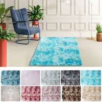 Soft Plush Solid Color Carpet, Thickened Silk Wool Blend 5x7 Feet Area Rug for Living Room Bedroom, Durable Stain-resistant Floor Mat for Family Home Decor, Ukhbmc | A