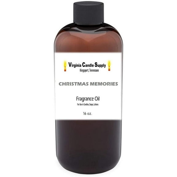 Christmas Memories 16 oz Bottle for Candle Making, Soap Making, Tart Making, Room Sprays, Lotions, Car Fresheners, Slime, Bath Bombs, Warmers