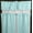 Aqua Mint, variant on Poplin Gingham Checkered 3 Piece Window Valance Curtain Set (18 different colors)