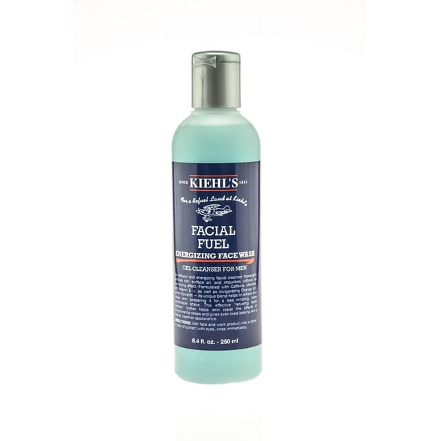 Jabón facial Kiehl's Since 1851, combustible facial energizante, 250 ml, para hombres