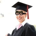 thumbnail image 4 of Eyeglasses Props 8Pcs Role Play Shiny Surface Excellent Happy Graduation Ceremony Congrats Grad Glasses, 4 of 5