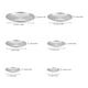 thumbnail image 3 of Juego de moldes de acero inoxidable para pizza, bandejas redondas para horno, resistentes y antiadherentes, 3 of 8