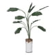 thumbnail image 2 of Miniature Plant, 1:12 Scale White Glass Bottle Dollhouse Bonsai Mini Simulation Vivid For Adults, 2 of 7