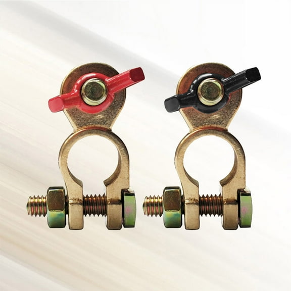 FRCOLOR  Auto Battery Terminal Car Clamp Cable Post Clamps Connector