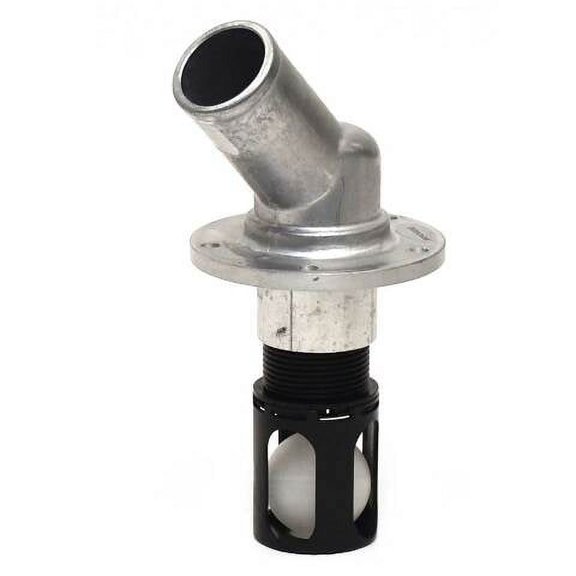 BluSkies Boat Fuel Tank Filler BK04240000 | Gas Ullage Valve 45 Degree