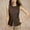 Brown, variant on Uaswgudfs Women's Summer High Waisted Short Sets Crewneck Button Down Vest Business Work Blazer