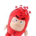 thumbnail image 2 of Pequeño Odbbods Qibao 7 Pulgadas Lindo Soldado Muñeco Peluche Muñeco Dibujos Animados (rojo), 2 of 6