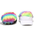 thumbnail image 4 of Hontri Visors in Clearance, Men And Women Multicolour Wig Peaked Cap Baseball Cap Head Scarf Wrap Cap, Unisex Black One Size, 4 of 6
