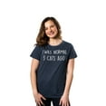 thumbnail image 4 of Womens I Was Normal 3 Cats Ago T Shirt Funny Crazy Kitty Lover Tee Womens Graphic Tees, 4 of 9