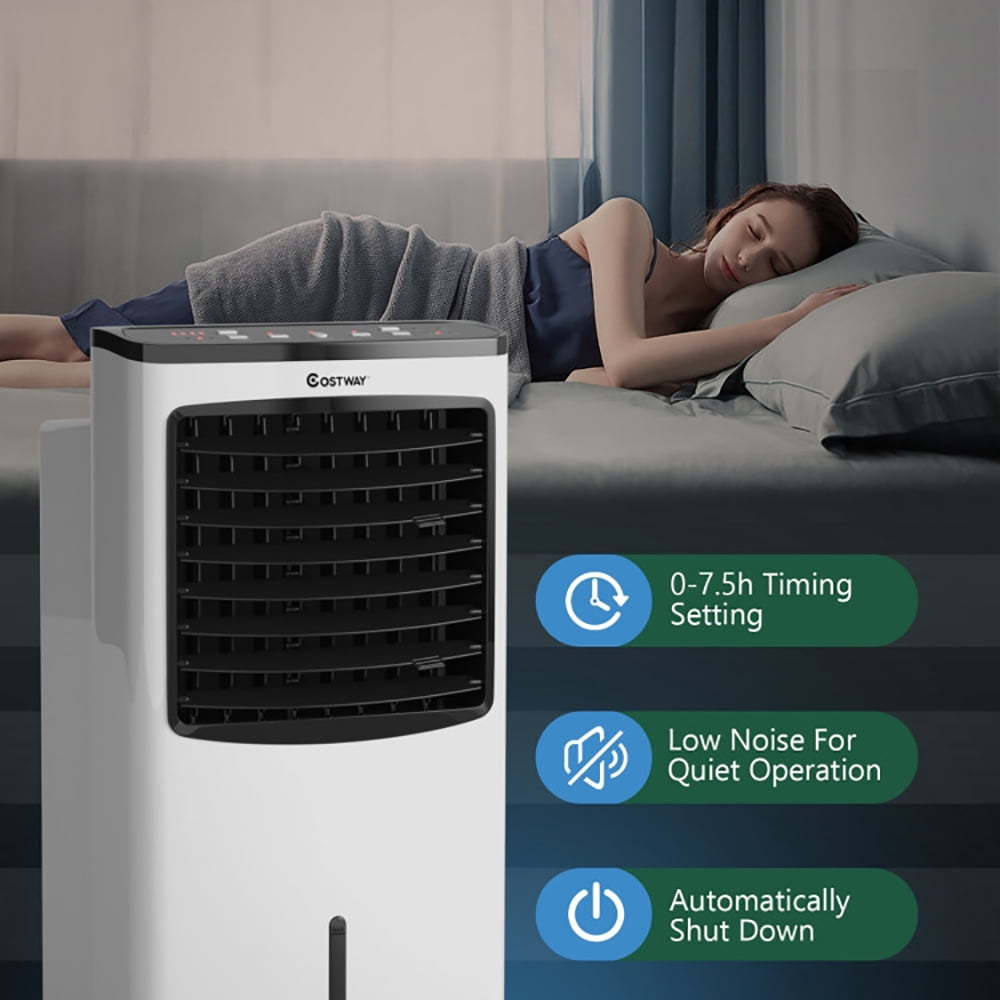 Resenkos Air Conditioner, Cooler,3-in-1 Portable Evaporative Air Conditioner Cooler with Remote Control for Home