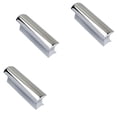 thumbnail image 1 of 3X Guitar Slide Steel Solid Stainless Tone Bar Hawaiian Slider for Acoustic Electric Guitar Instruments(Chrome Color), 1 of 7