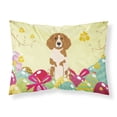 thumbnail image 1 of Funda de Almohada Estándar de Tela de Breton Spaniel de Pascua Caroline's Treasures BB6072PILLOWCASE, 1 of 1