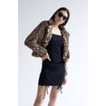 thumbnail image 2 of Ragstock Black Ruched Square Neck Dress, 2 of 4