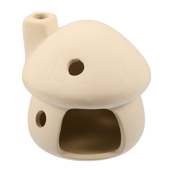 Unique Bargains Fish Tank Decoration Stone for Aquatic Pets to Breed Play Rest Beige Yellow 3.86x3.78x3.78 Inches