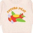 thumbnail image 3 of Inktastic Future Pilot Airplane Toddler Sweatshirt, 3 of 4