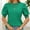 Green, variant on Olyvenn Women's Puff Short Sleeve Sweater Tops 2025 Spring Summer Trendy Crew Neck Casual T Shirts Blouses White S
