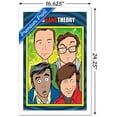 thumbnail image 3 of The Big Bang Theory - Geeks Wall Poster, 14.725" x 22.375", Framed, 3 of 5