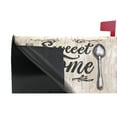 thumbnail image 4 of Ryvnso Mailbox Cover Art Sweet Home on Wood Magnetic Mailbox Wrap Standard Size 21x18 Inch, 4 of 8