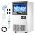 thumbnail image 3 of Homhougo 100lbs/24h Commercial Ice Maker Machine, Freestanding/Under Counter Stainless Steel Built-In Ice Makers with 33Lbs Ice Storage Capacity for Restaurant/Bar/Cafe/Shop/Home/Office, 3 of 8