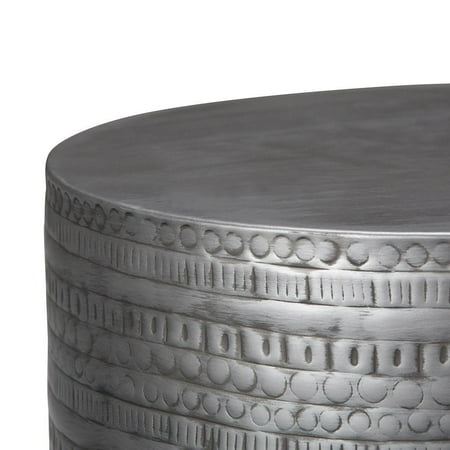 Simpli Home - Johnsen Large Metal Accent Table - Oil Rubbed Bronze