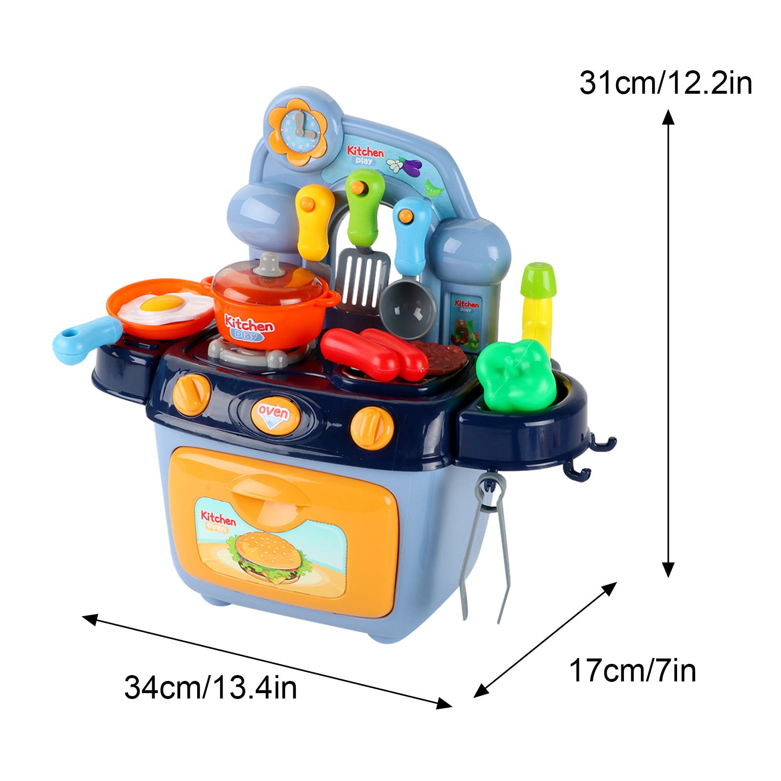 Kayannuo Back to School Clearance Toys Kitchen Children's Toy Set With  Running Water Educational Gifts For Girls