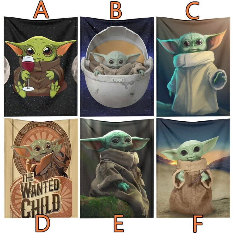 Walmart baby 2024 yoda blanket