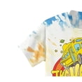 thumbnail image 6 of The Magic School Bus Men's Shirt, Classic Printed Cartoon Graphic T-shirt Tie Dye - M, 6 of 7