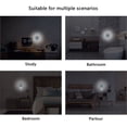 thumbnail image 6 of Brown and Blue Argyle Pattern Plaids LED Night Light Sensor Lamp Plug-in Adjustable Brightness 2 Pack, 6 of 7