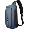 thumbnail image 1 of OZUKO Bolso Bandolera Antirrobo, Mochila Grande Impermeable para Bolso de Hombro con Carga USB, Mochilas Casuales Ligeras (Gris), 1 of 10