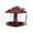 Red, variant on Hvmvliv Bird Feeder Bird Feeders for Outdoors Squirrels Proof Bird Feeders Hanging for Outside, Bird Feeders Garden Yard Decoration, Easy Clean(Dark Gray)
